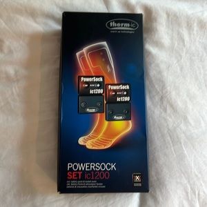 Powersock heated ski socks
